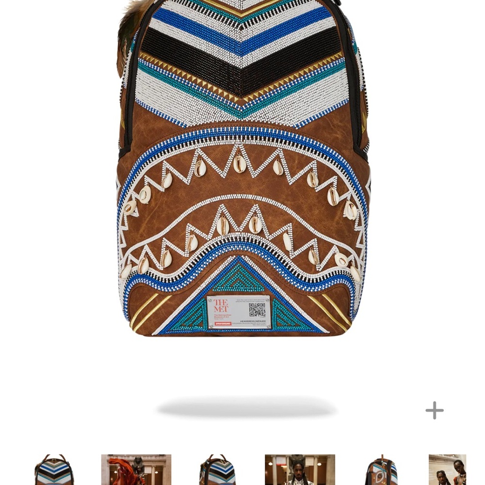Sprayground Multicolor Tribal Backpack